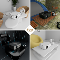 Vidéo Interactive haut de gamme 4k Home cinéma 1080P fabricants d'écrans, projecteur LCD