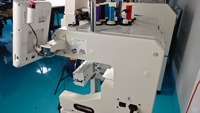 Nouvelle machine à broder informatisée PUFA à tête unique pour vêtements/casquettes, moteur servo Dahao 1000-1200 tr/min, crochet rotatif japonais breveté