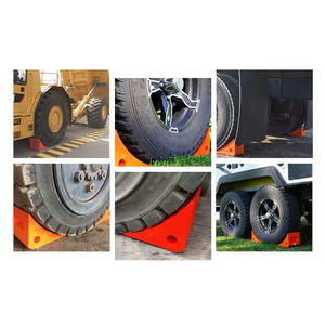 60 Toneladas, Gran Oferta, Topes de Rueda de Poliuretano de Alta Resistencia para Camiones, Remolques, <span class=keywords><strong>Autocaravanas</strong></span> y Equipos de Estacionamiento de Vehículos - Product Image 3