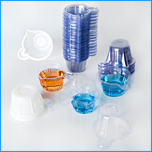 Vaso de Orina Desechable Feiyue, Transparente, en Forma de Tazón, para Uso en Laboratorio, Paquete de 1000 Bolsas - Product Image 4