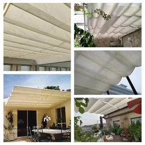 <span class=keywords><strong>Filet</strong></span> pare-soleil télescopique rectangulaire, largeur 1,2/1,5/2 m, HDPE, auvent stabilisé aux UV, <span class=keywords><strong>filet</strong></span> <span class=keywords><strong>d</strong></span>'<span class=keywords><strong>ombrage</strong></span> pour jardin, gazebo, matériel de balcon - Product Image 6