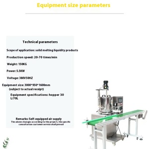 Máquina de llenado de líquidos de alta viscosidad Vertical semiautomática para bebidas, crema de miel, salsa, pasta, línea de mermelada, cosméticos, otros - Product Image 4
