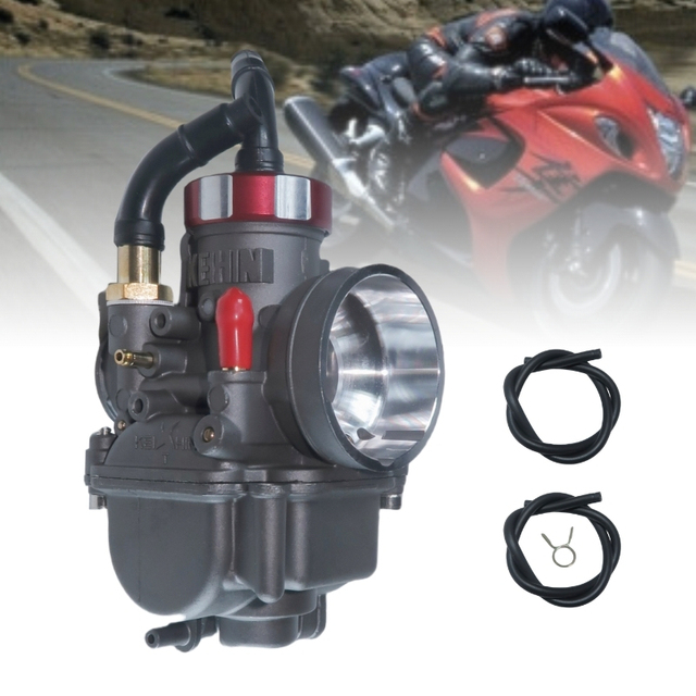 JingQi New Motorcycle Carburetor PE24 24mm KX80 KX100 KX125 DIO NSR NSR125 50-125CC 2/4-Stroke Pit Dirt Bike ATV Quad