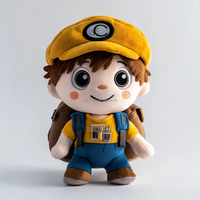 Peluche personnalisée brodée professionnelle, super douce, personnage unisexe, poupées personnalisées, grands fans, animaux en peluche