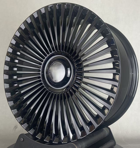 Jantes multi-rayons neuves d'usine, noires, 20 à 24 pouces, 5X114.3 5X112 5X120, en alliage d'aluminium forgé pour <span class=keywords><strong>BMW</strong></span>, Nio, Mercedes, Land Rover - Product Image 3