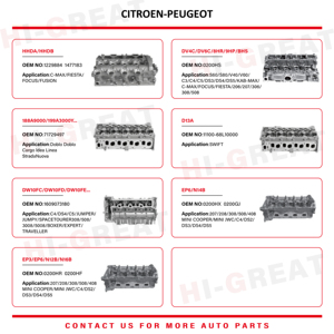 71739894 908599K Culasse 2.0L 16V RHT RHW DW10ATED4 pour moteur Fiat Ulysse Scudo 806 Expert Evasion 71739894 - Product Image 5