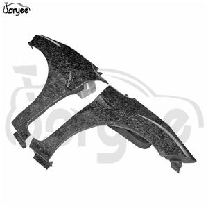 Joryee Spoiler en fibre de carbone Side Fender Flare Body Kit Pièces de voiture pour <span class=keywords><strong>Ford</strong></span> <span class=keywords><strong>Fiesta</strong></span> 2016 2017 2018 2019 <span class=keywords><strong>2020</strong></span> 2021 Tuning Accessory - Product Image 2