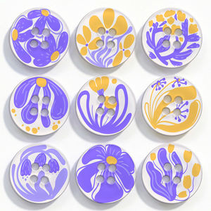 Botones Acrílicos Redondos Sublimables Creativos, Colgantes Personalizables para Manualidades y Decoración de Regalos - Product Image 2