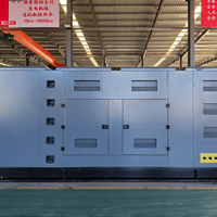 Générateur diesel industriel silencieux 80 kVA 85 kW 400 V 50 Hz triphasé pour chantiers de construction intensifs
