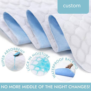 Grands coussinets pour lit protège-matelas imperméable pour incontinence pour usage domestique et hospitalier - Product Image 3