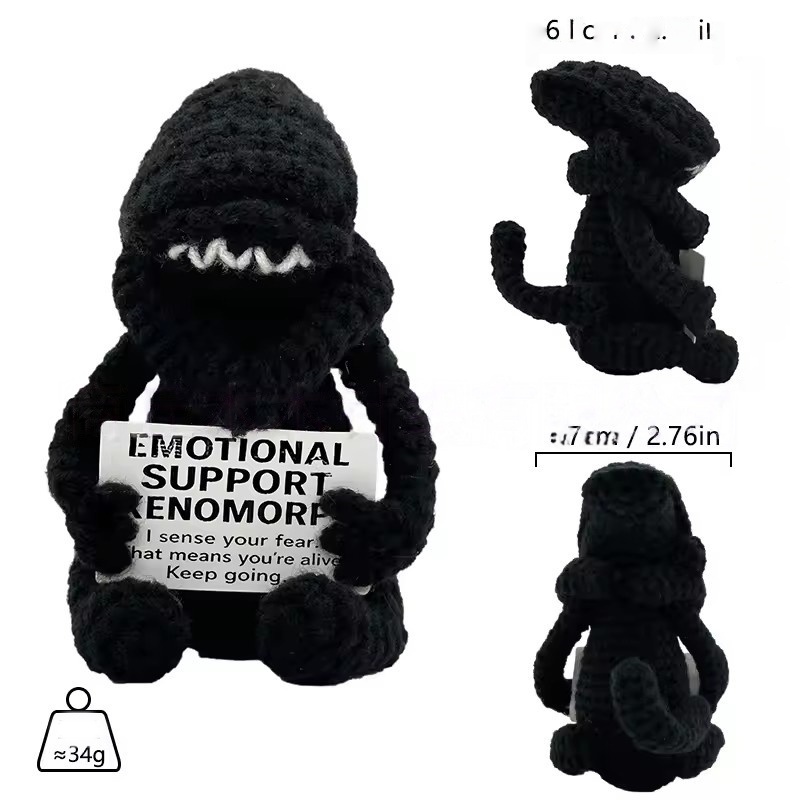 Alien monster black