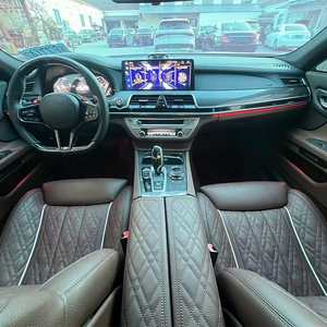 Kit de modification et de mise à niveau de l'intérieur de la voiture 2008-2015, écran de commande central, volant, tableau de bord pour BMW Série 7 F01/F02 - Product Image 3