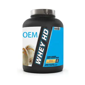 Vanilla Caramel Flavor Ultra-Premium Whey Protein Powder Blend with Whey and Milk Protein Concentrates