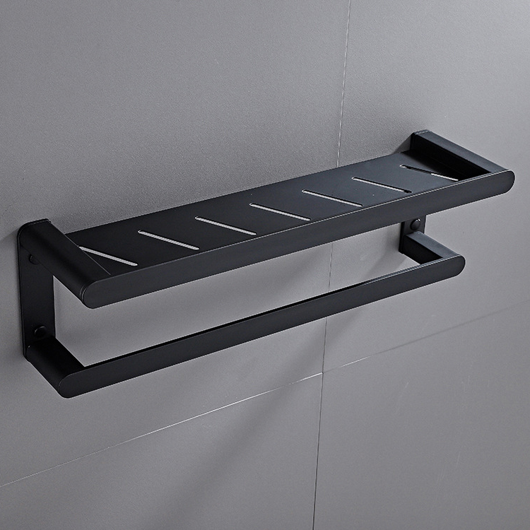 Bathroom Shelf with Bar