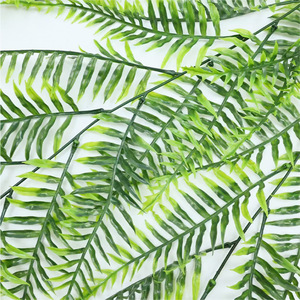 City Das Artificial Fern Vines 30cm-100cm Plastic Simulation Indoor Outdoor <b>Wall</b> <b>Decor</b> Hanging Greenery - Product Image 1