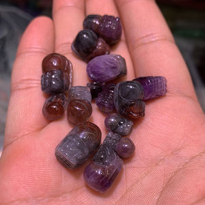 Bracelets en cristal naturel sculpté à la main, pendentif renard <span class=keywords><strong>pixiu</strong></span>, neuf à motif, accessoires de décoration, artisanat animaux, vente en gros, - Product Image 5