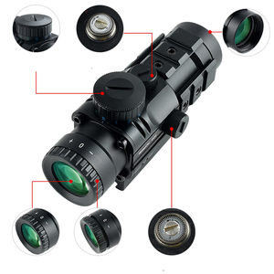 Syqt <span class=keywords><strong>New</strong></span> 4x32 Ba Bên Theo Dõi Lăng Kính Phạm vi <span class=keywords><strong>Sight</strong></span> Với Màu Đỏ Màu Xanh Lá Cây Màu Xanh Màu Sắc Có Thể Điều Chỉnh Chiến Thuật Mục tiêu Phạm vi - Product Image 3