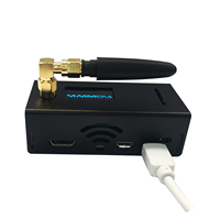 Módem de voz digital MMDVM, pantalla OLED, carcasa de aluminio Raspberry Pi Zero W, antena portátil para DMR/D-Star/YSF Hotspot WLan
