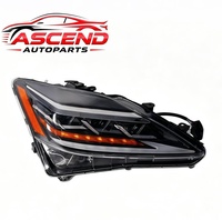 Phare avant LED à trois yeux DRL, ensemble de phares LED à triple faisceau pour Lexus IS250 IS350 2006-2012