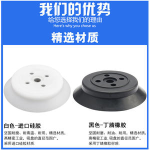 Ventosas de vacío de alta resistencia con accesorios para brazos robóticos industriales PFG-100/120/150/200/250, bomba de material de acero para agricultura - Product Image 5