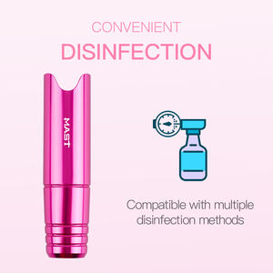 Mast P10 Multiple Colors Rotary Coreless Motor <strong>Micro</strong> Blading Tattoo <strong>Machine</strong> for Permanent Makeup Pink - Product Image 3