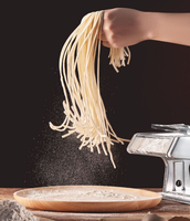 Machine à pâtes manuelle pour la maison, petite presse à nouilles multifonctionnelle, rouleau à pâte, outil pour faire des enveloppes de raviolis, des enveloppes de wontons