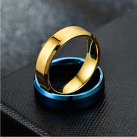 Neuheiten Hot Selling neuesten Goldringe Designs Unisex breite Ringe