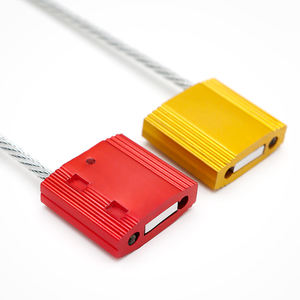 Scellé de sécurité mécanique en métal AH-CS001 3,5 mm certifié ISO à serrage progressif pour la logistique et l'emballage de remorques - Product Image 3