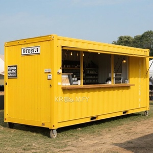 Pop Up Fast Food Shipping <b>Bar</b> With Fully Equipped Kitchen Container Coffee Shop Restaurant - Product Image 1
