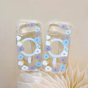 Custodia Magnetica Personalizzata con Nuvole Carine Compatibile con iPhone 17 AIR 16PROMAX 15 14 <span class=keywords><strong>Samsung</strong></span> S26Ultra S25 S24 A17 Custodia Antiurto - Product Image 3