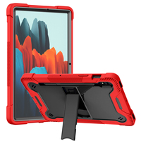 Protection de tablette robuste et élégante de qualité supérieure pour Samsung Galaxy Tab S7/S8 avec béquille intégrée