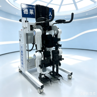 Exosquelette robotique |   Robot exosquelette pour hémiplasie |   Support unilatéral pour membre inférieur |   Conception universelle gauche-droite