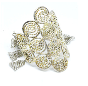 2027 Brazalete Ancho de Latón Hecho a Mano en India, Brazalete Chapado de Latón Hecho a Mano, Nueva Moda, Nuevas Pulseras de Alambre Enrollado, Joyería - Product Image 2