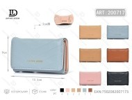 Portafoglio da donna a tre ante, di medie dimensioni, in materiale PU, multifunzionale per uso quotidiano - Product Image 1