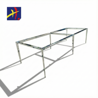 Cadre de bureau électrique moderne blanc réglable en hauteur avec pieds de levage en acier – Mobilier de poste de travail ajustable