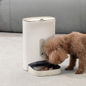Petwant Smart 4.5L Tuya APP Distribuidor de alimentação remota para animais de estimação, cães e gatos, armazenamento de alimentos, 10 refeições, 100 porções, alimentadores automáticos cronometrados para animais - Product Image 5