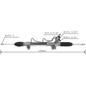 Cremallera de Dirección Asistida para Toyota Hilux VIGO REVO <span class=keywords><strong>44200</strong></span>-<span class=keywords><strong>0K020</strong></span>  <span class=keywords><strong>44200</strong></span>-0K040  <span class=keywords><strong>44200</strong></span>-0K730 <span class=keywords><strong>44200</strong></span>-0K010 - Product Image 6