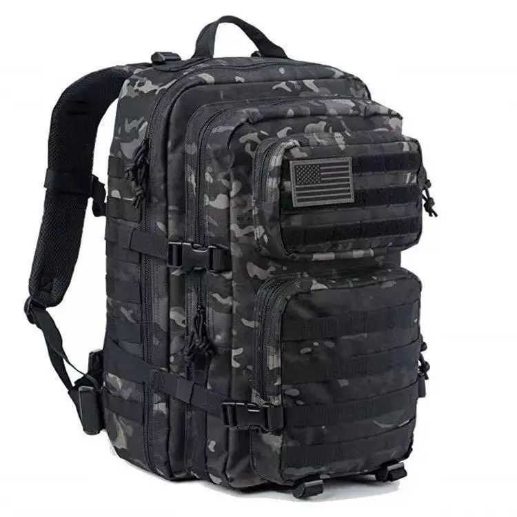 Sac à dos tactique imperméable rose extérieur vert sacs à dos 55L noir Molle pour hommes sac à dos tactique