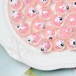 手绘珠子画卡通动物鸭熊西瓜DIY珠子挂链饰品制作 - Product Image 3