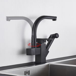 <span class=keywords><strong>Robinet</strong></span> de cuisine extractible en acier inoxydable 304 de haute qualité, monotrou, à poser sur comptoir, mitigeur chaud/froid, fabricant OEM - Product Image 4