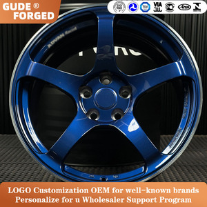 Jantes en alliage d'aluminium forgé GUDE, neuves, 18/19/20 pouces, finition chromée, 20 mm/25 mm ET, compatibles avec EMPOW Mondeo Crown XPEV - Product Image 3