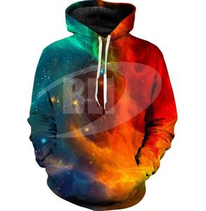 Nuevo diseño nueva llegada personalizado tejido de poliéster sublimación pulóver con capucha para el mejor precio sublimación sudaderas con capucha tallas Unisex - Product Image 1