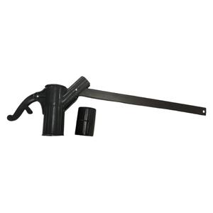 Pièces de support en métal à poignée fixe pour terrasse de piscine parapluie de plage accessoires de parapluie de patio pour l'ombre pour l'utilisation de la plage et de la terrasse de la piscine - Product Image 2