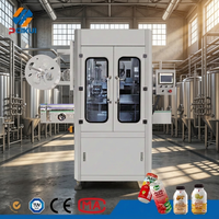 Machine d'étiquetage à manchon rétractable à double tête haute vitesse 15000 BPH, en promotion