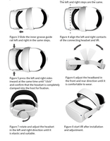 Ensemble d'accessoires OEM & ODM pour Quest 2 & 3 – Support de casque et coques de protection pour lunettes VR – Offre spéciale – OS01