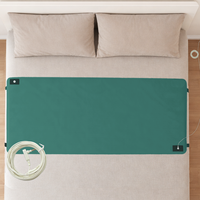 Tapis de mise à la terre en cuir PU vert pour lit, tapis conducteur respirant pour un meilleur sommeil, conception antistatique, fourniture directe usine