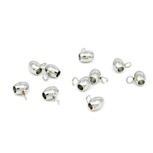 Perles entretoises en acier inoxydable, formes variées, anneaux cylindriques soudés pour la fabrication de bracelets, accessoires de bijoux DIY - Product Image 4