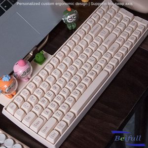 Lofree BT Không Dây 100 Phím Hotswap DIY Tùy Chỉnh Keycaps Bàn Phím Cơ Khí Cảm Ứng Cho Người Bạn Món Quà Sinh Nhật - Product Image 6