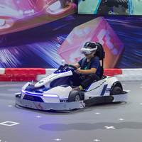 Máquina de Carreras de Realidad Mixta VR Go-Kart para Interiores, Venta al por Mayor para Operadores de Entretenimiento en Cadenas de Centros Familiarios y Múltiples Ubicaciones