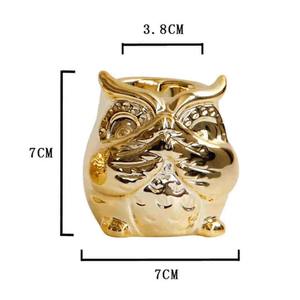 <strong>Candle</strong> <strong>Holder</strong> Nordic Style <strong>Owl</strong> Shape Ceramics Candlestick Table Centerpiece <strong>Candle</strong> Stand Wedding Party Christmas Home Decoration - Product Image 1
